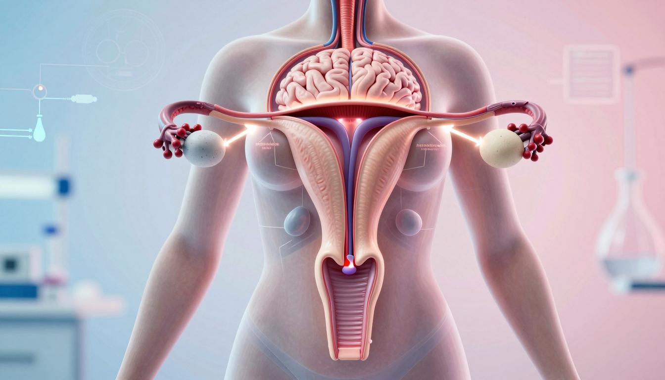 Woman taking Clomid and tracking her cycle at home while trying to get pregnant.